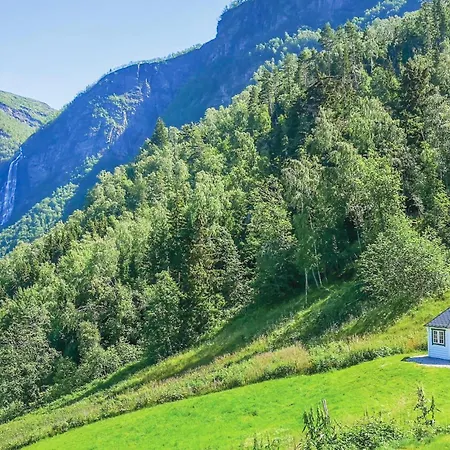 In Skjolden With House Sea View Luster